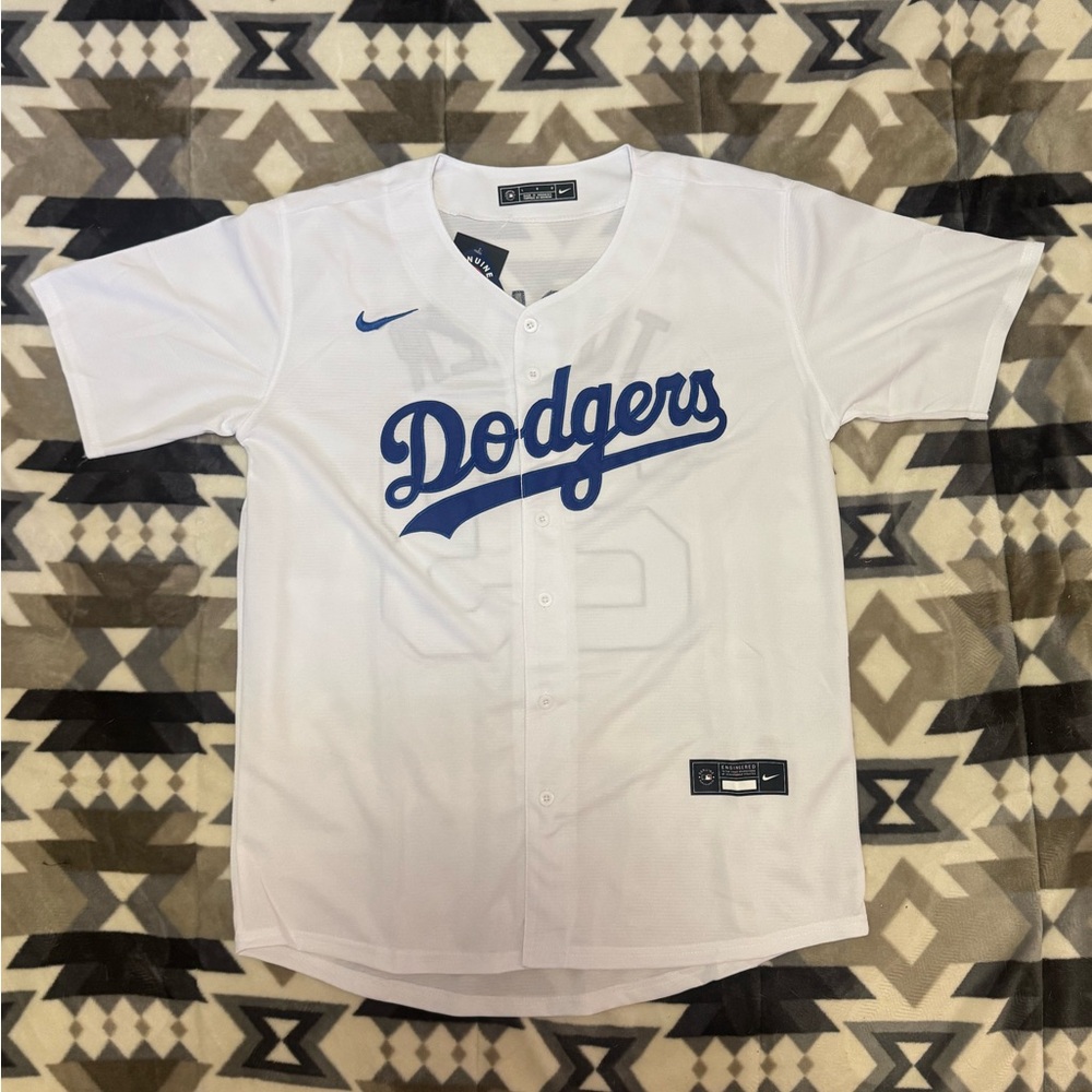 Kyle Tucker Stitched Dodgers Jersey